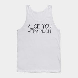 Sweet Girly Gift I Love You Cute Design Tank Top